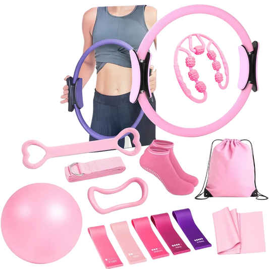 Kit fitness complet 16 pièces
